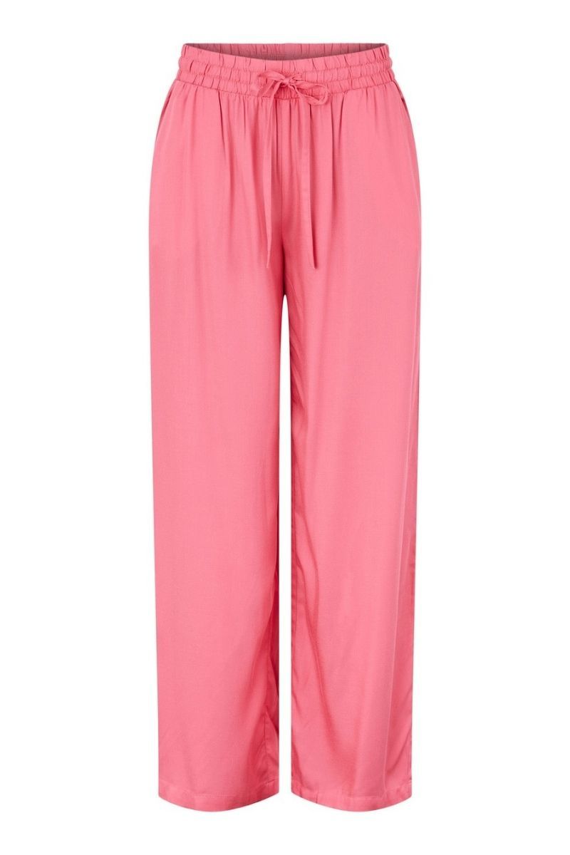 Pantalón suelto fucsia