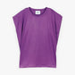 Camiseta manga corta violeta