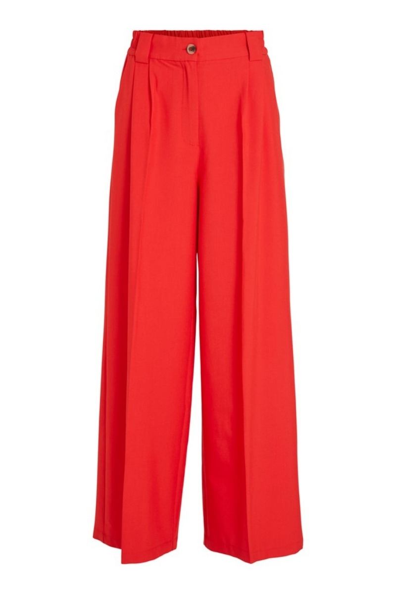 Pantalón de vestir rojo