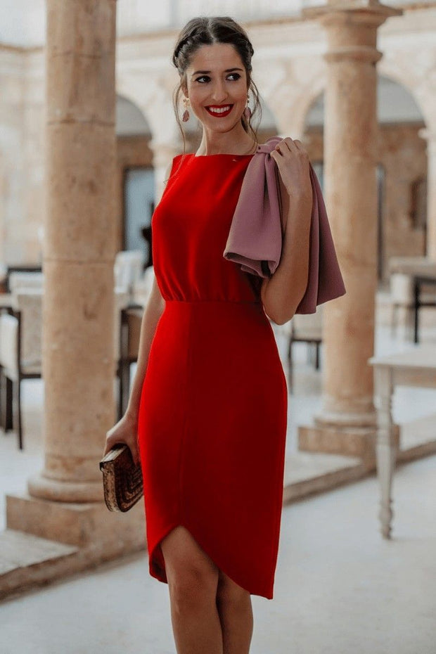 Vestido Audrey rojo